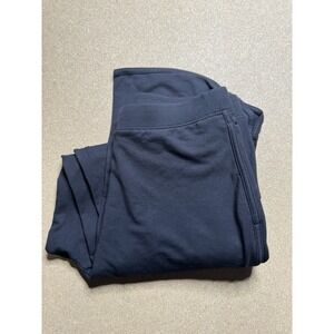 Lululemon Every Moment Pant Womens 4 Black Stretch Modal French Terry‎ Jogger